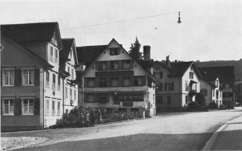 Wie Goldach zur Hauptstrasse kam Wie Goldach zur Hauptstrasse kam